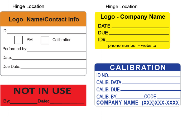 Custom Labels – Advanced Calibration Label