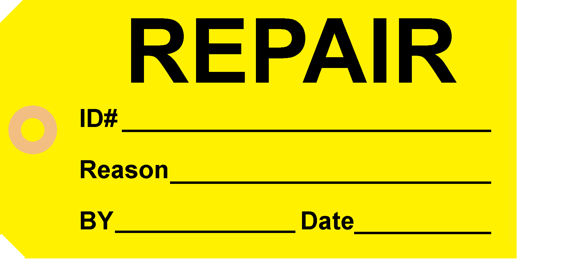Replair Tags Repair Tags (100) – Advanced Calibration Label