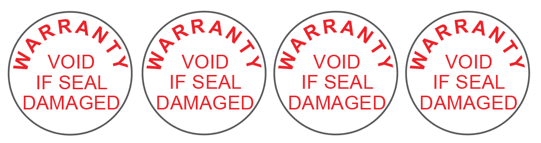 Warranty Void Seal (120)