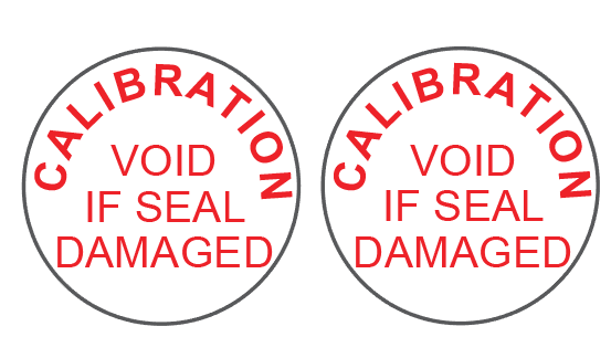 Calibration Void Seal (120)