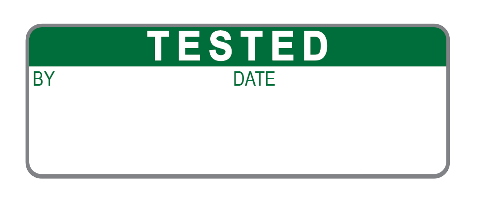 Tested Labels (120) – Advanced Calibration Label