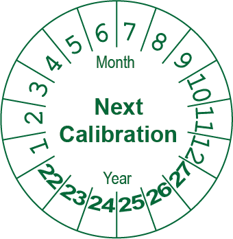 Calibration – Advanced Calibration Label